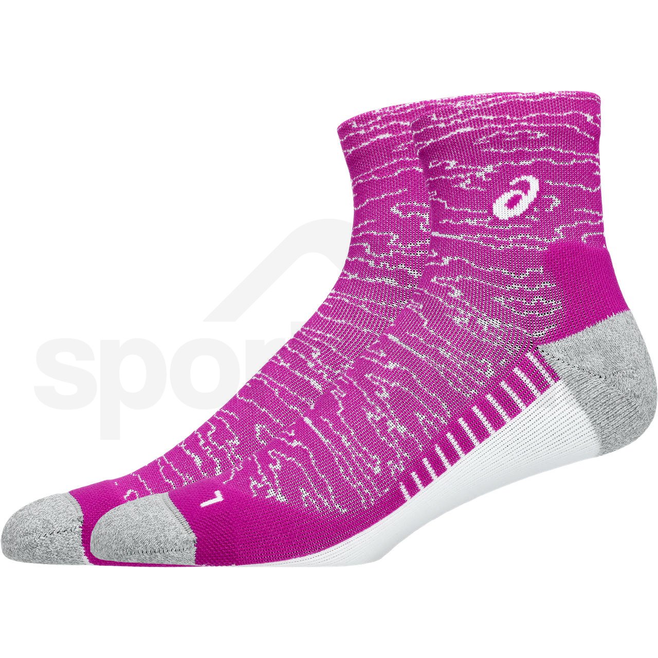 Ponožky Asics Performance Run Sock Quarter - růžová