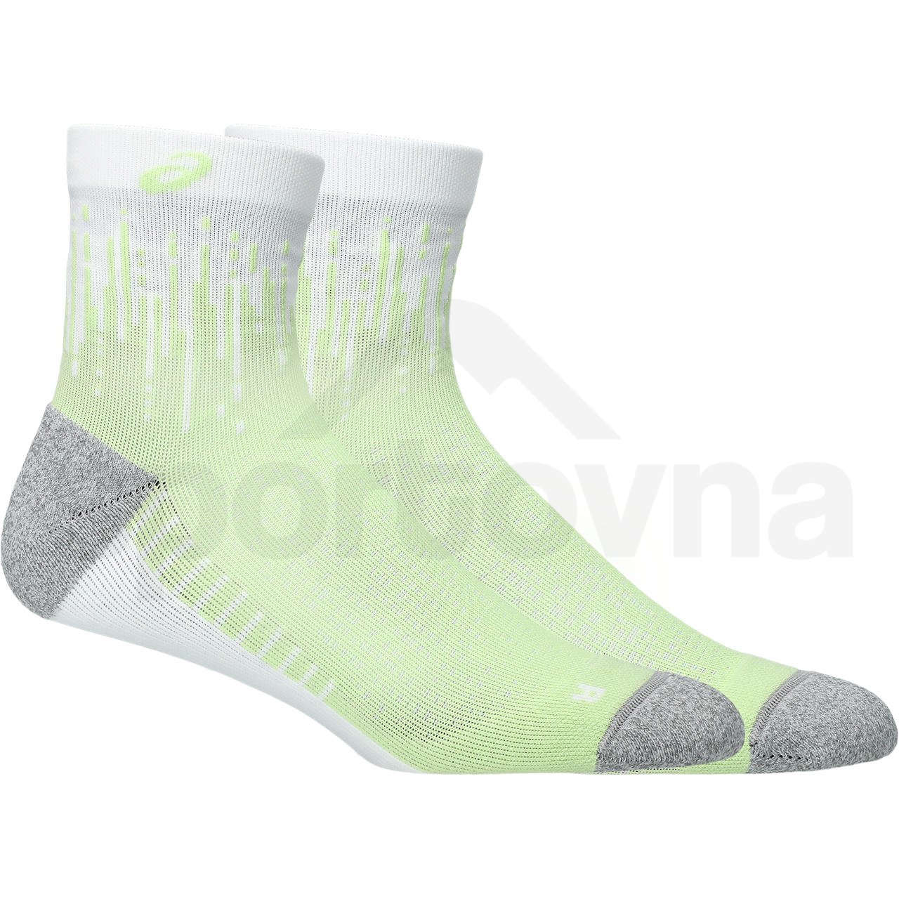 Ponožky Asics Performance Run Sock Quarter - zelená