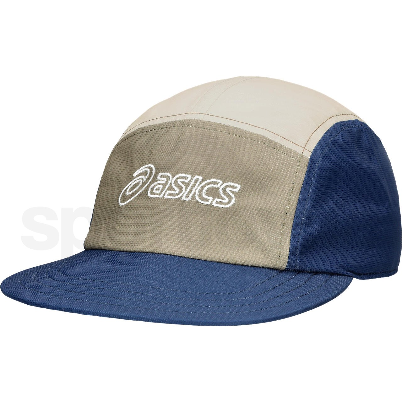 Kšiltovka Asics Asics 5 Panel Cap - modrá/béžová