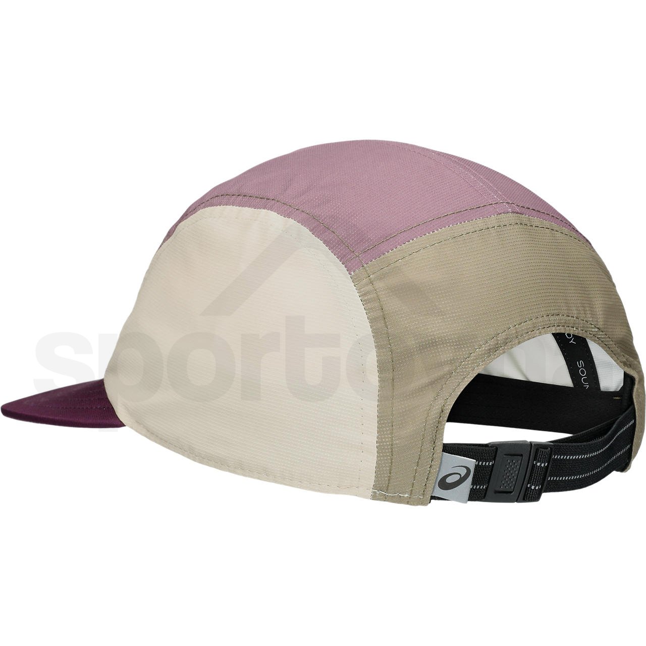 Kšiltovka Asics Asics 5 Panel Cap - hnědá/růžová