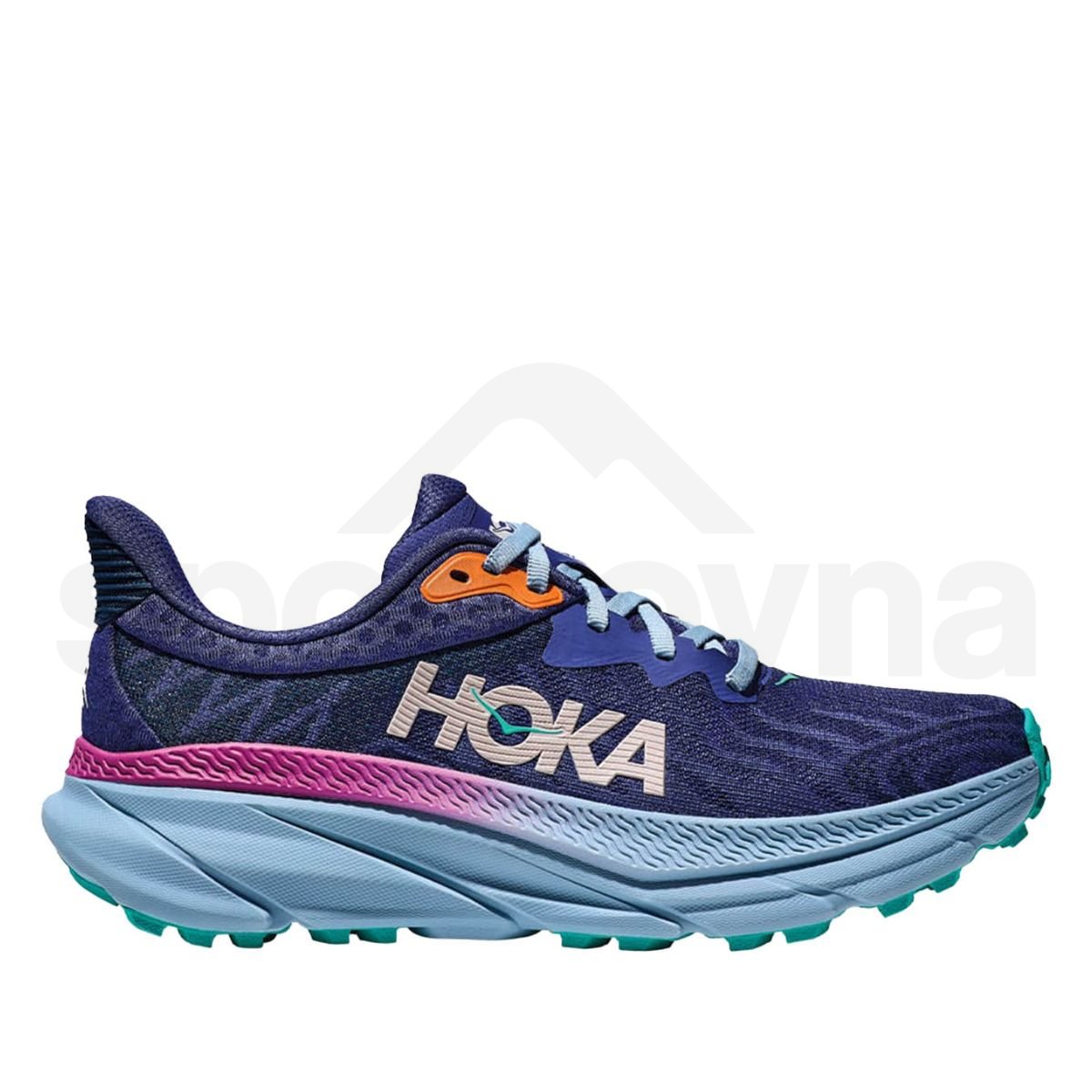 Obuv Hoka Challenger 7 W - modrá/fialová