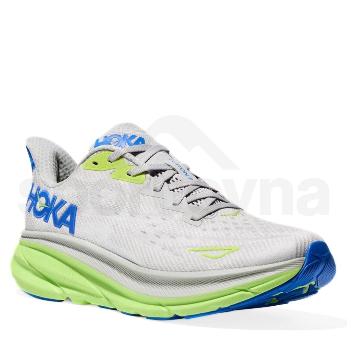 Obuv Hoka Clifton 9 Wide M - šedá/modrá