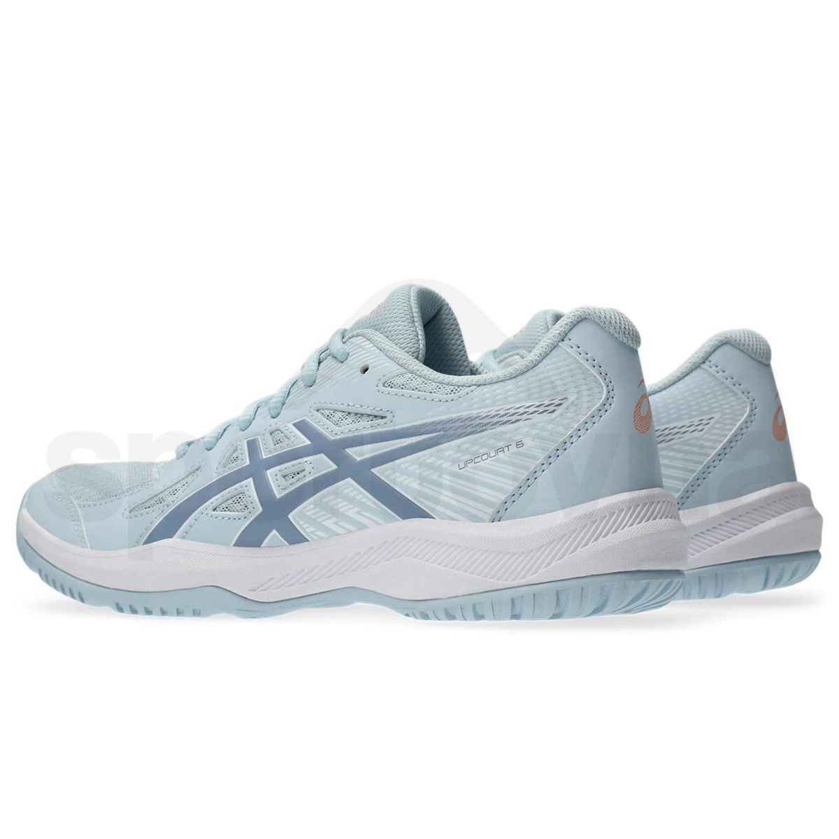 Obuv Asics Upcourt 6 W - šedá/modrá