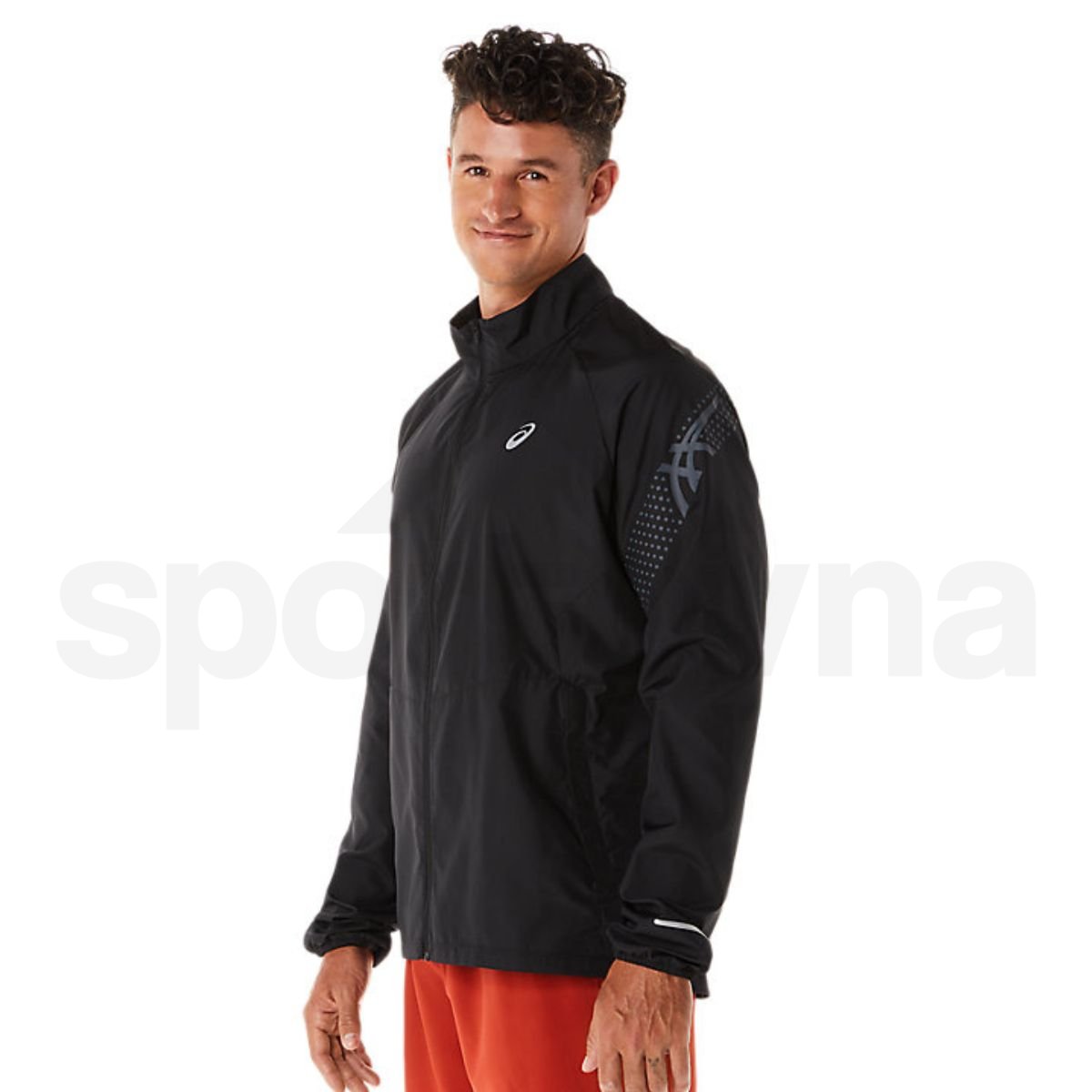 Bunda Asics Icon Jacket M - černá