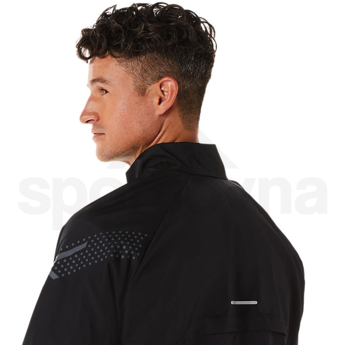 Bunda Asics Icon Jacket M - čierna