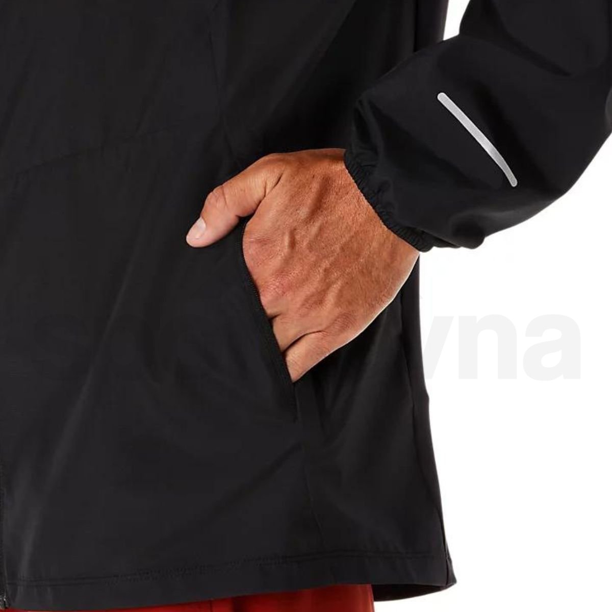 Bunda Asics Icon Jacket M - čierna