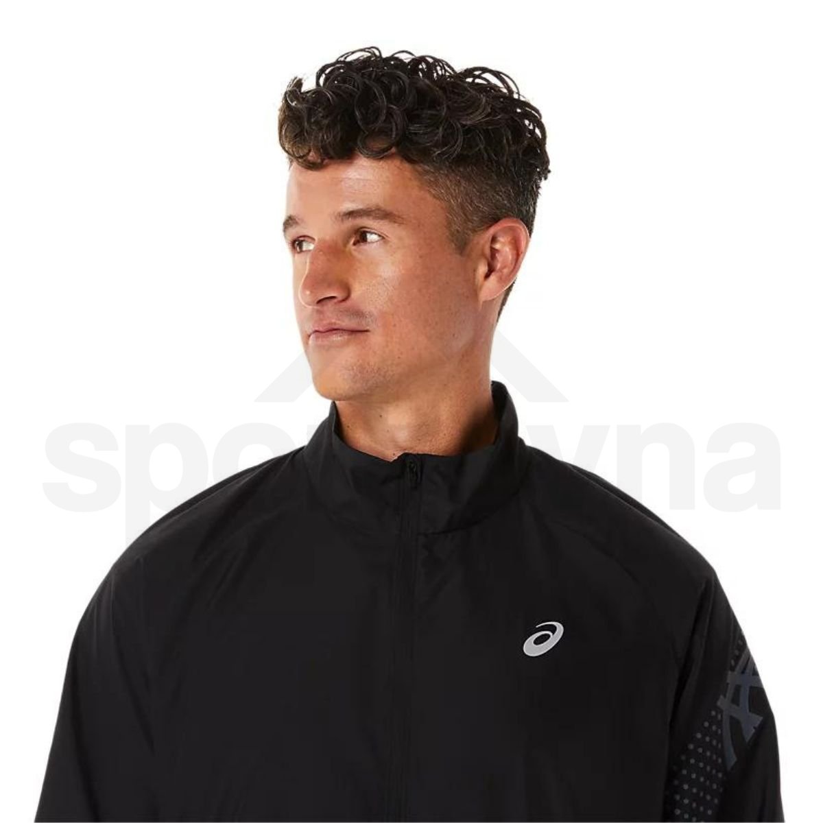 Bunda Asics Icon Jacket M - černá