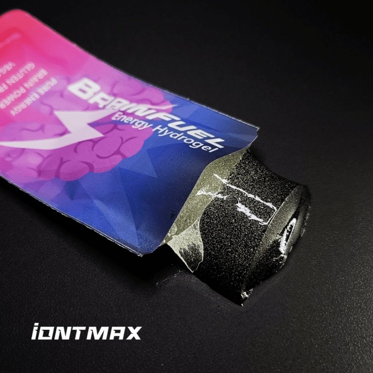 Energetický gel Iontmax BrainFuel s kofeinem a taurinem 40g