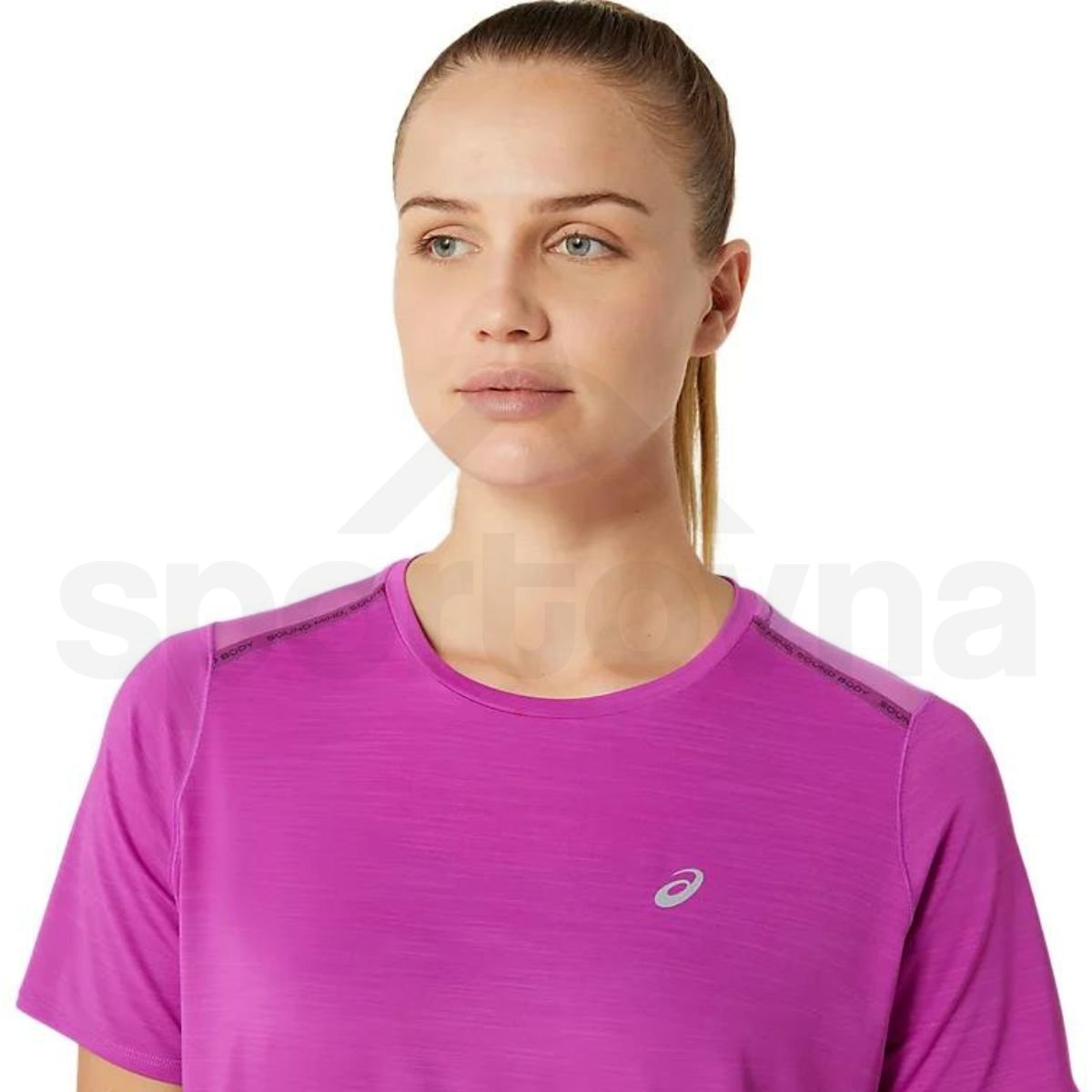 Tričko Asics Road SS Top W - fialová