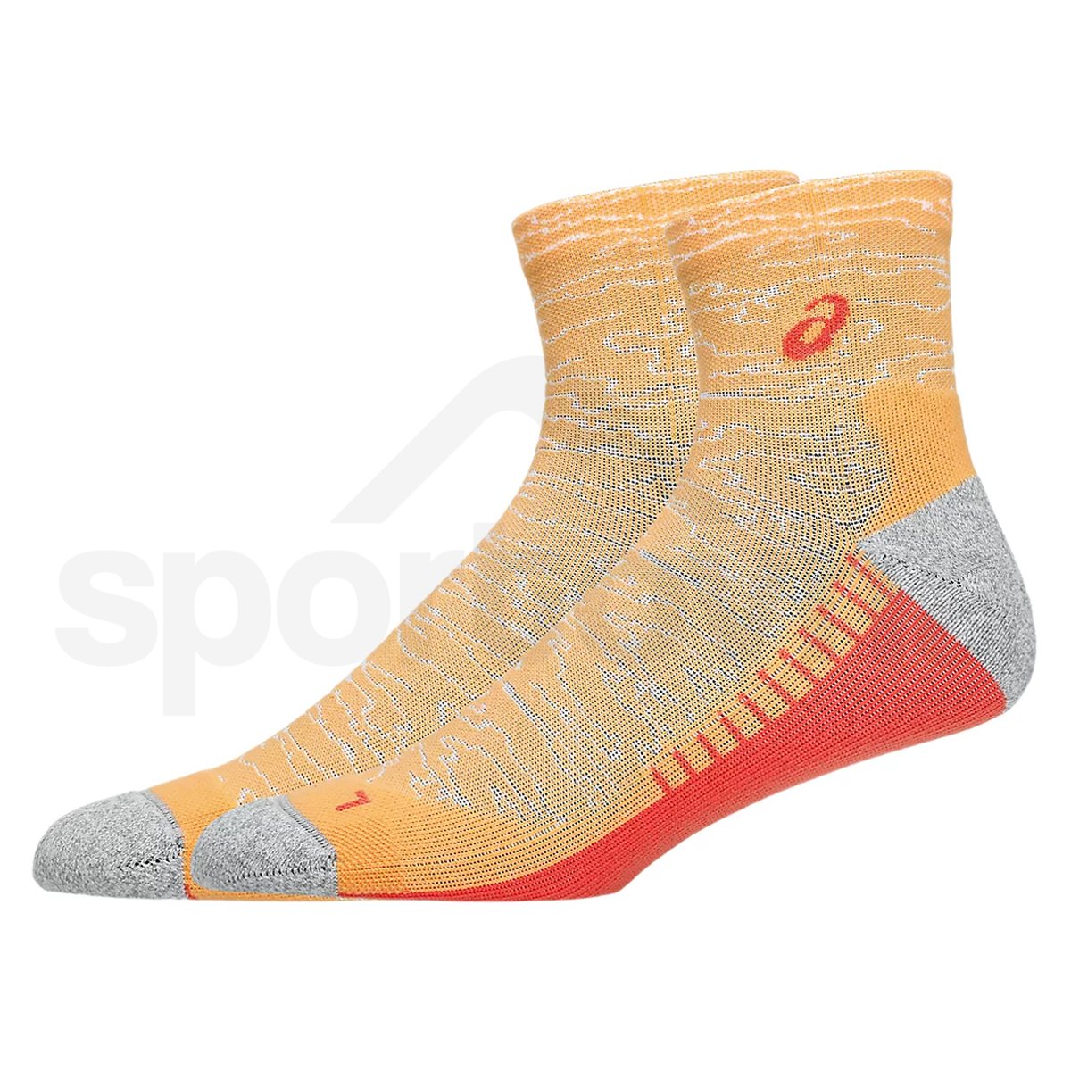 Ponožky Asics Performance Run Sock Quarter - oranžová