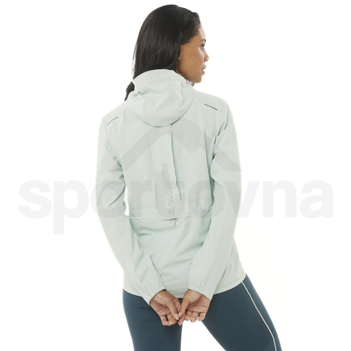 Bunda Salomon Bonatti Trail Jkt W Jacket - modrá