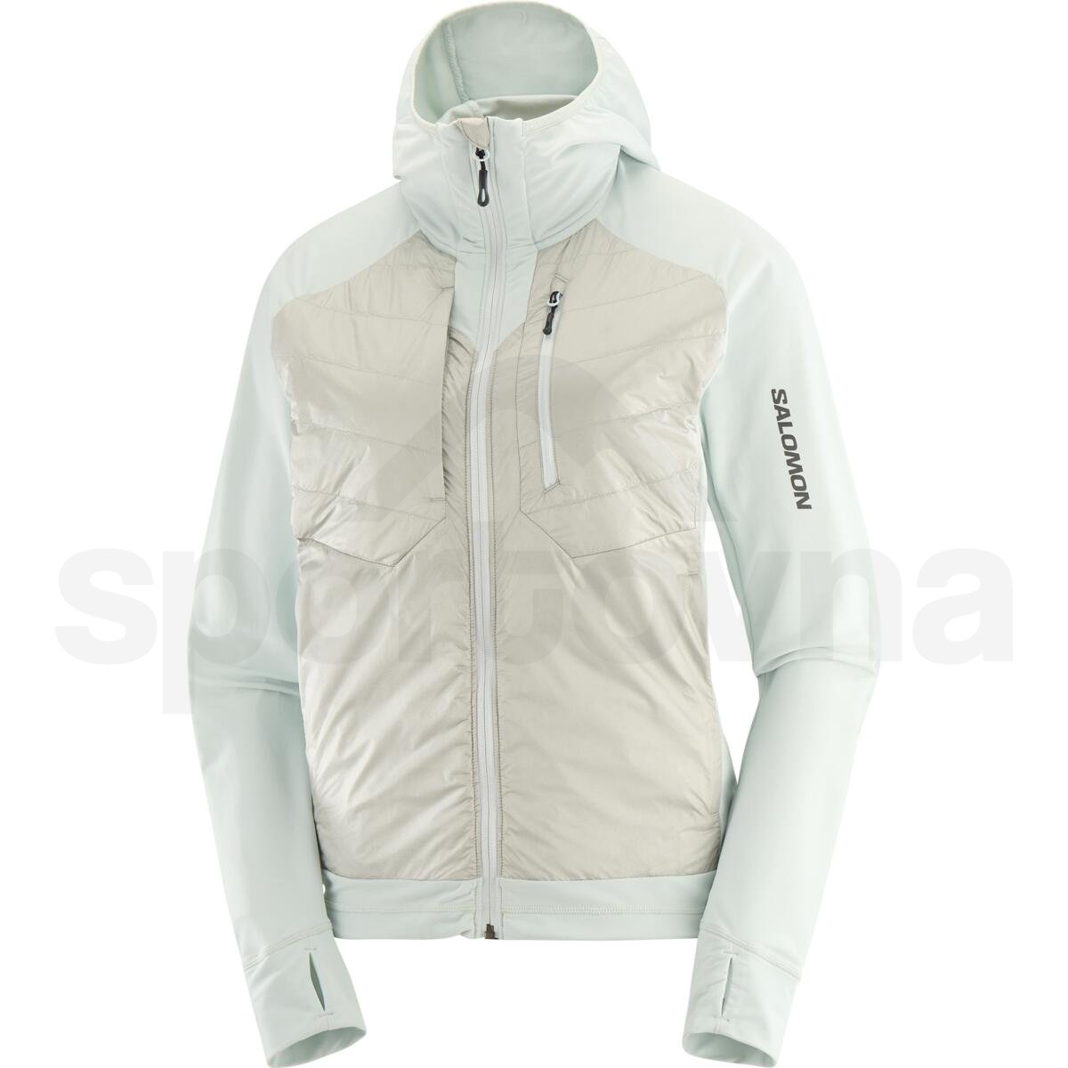 Bunda Salomon Elixir Hybrid HD W Jacket - modrá