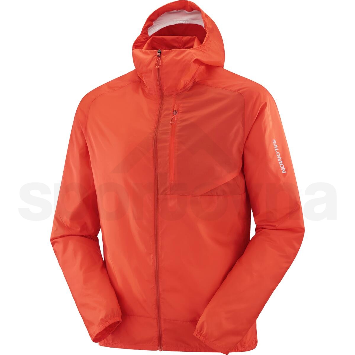 Bunda Salomon Bonatti Cross Wind Jacket M - červená