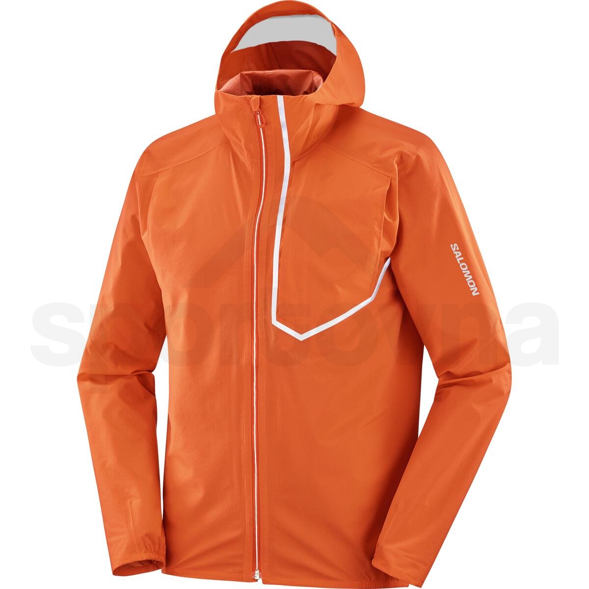 Куртка Salomon Bonatti Trail Jkt M - помаранчевий