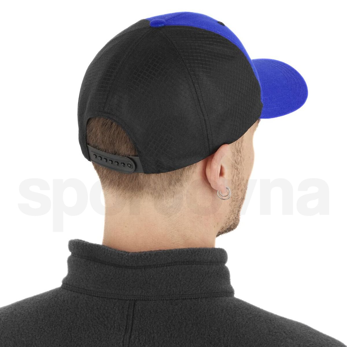 Šiltovka Salomon Trucker Curved Cap - čierna/modrá