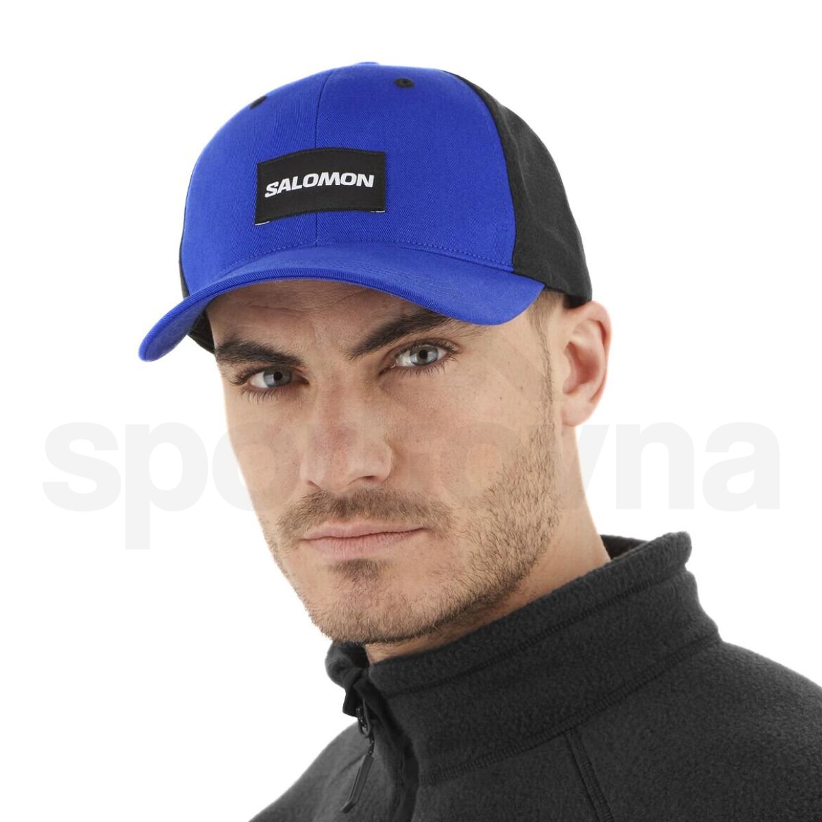 Kšiltovka Salomon Trucker Curved Cap - černá/modrá