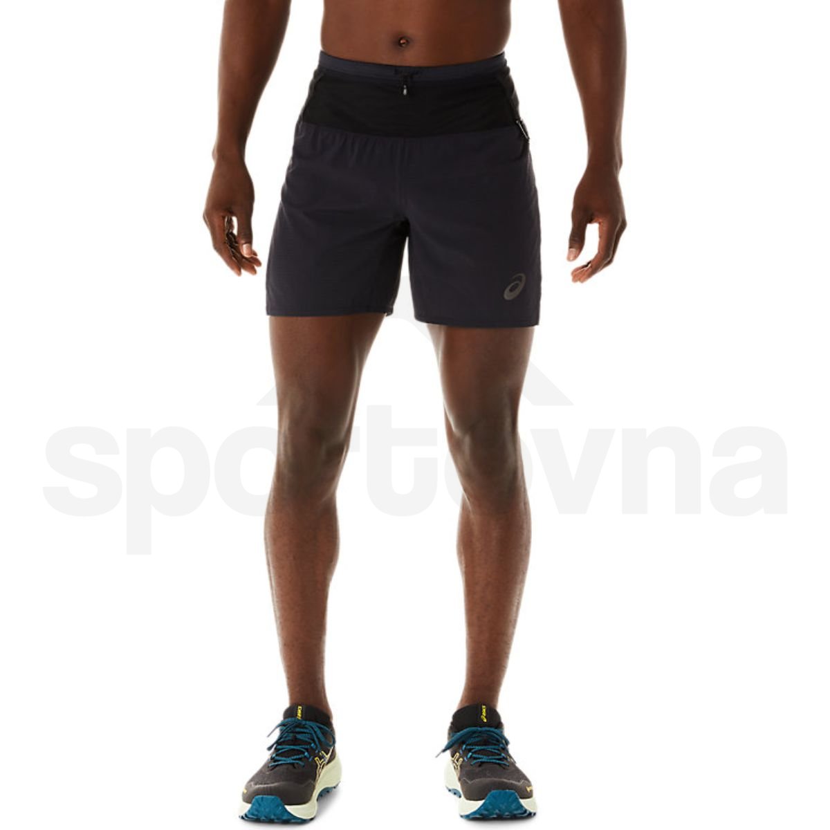 Šortky Asics Fujitrail Short M - čierna