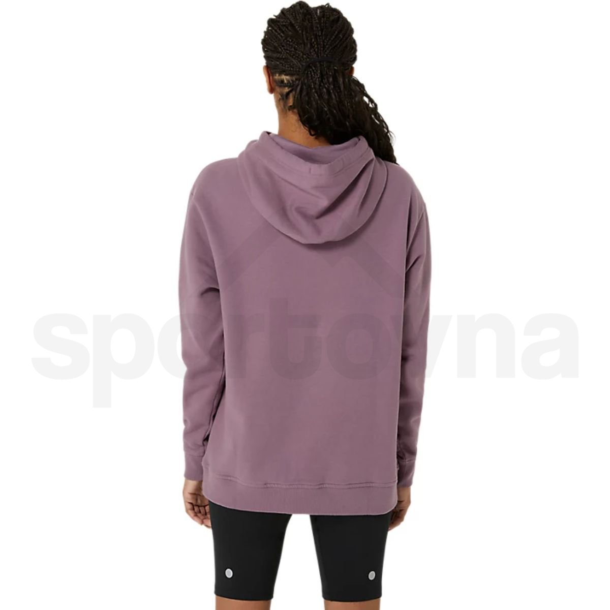 Mikina Asics Logo Oth Hoodie W - fialová