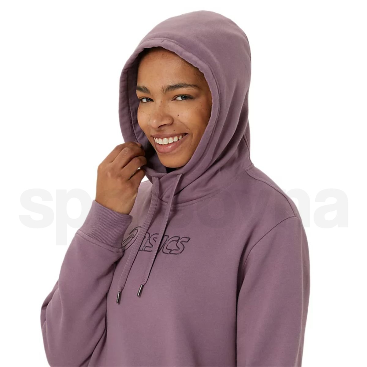 Mikina Asics Logo Oth Hoodie W - fialová