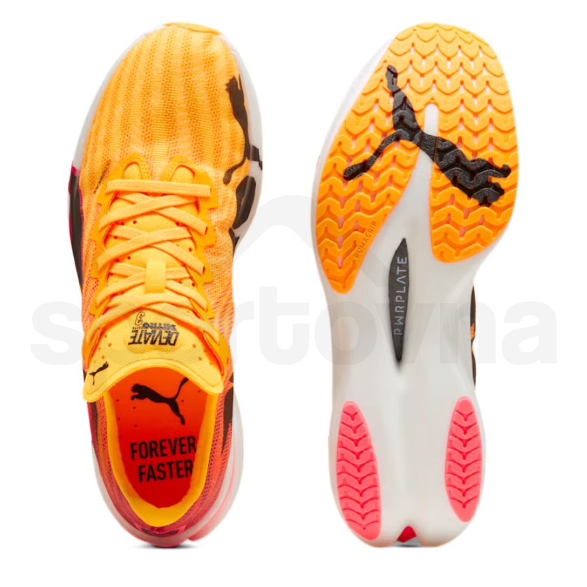 Obuv Puma Deviate Nitro Elite 3 Fire M - oranžová