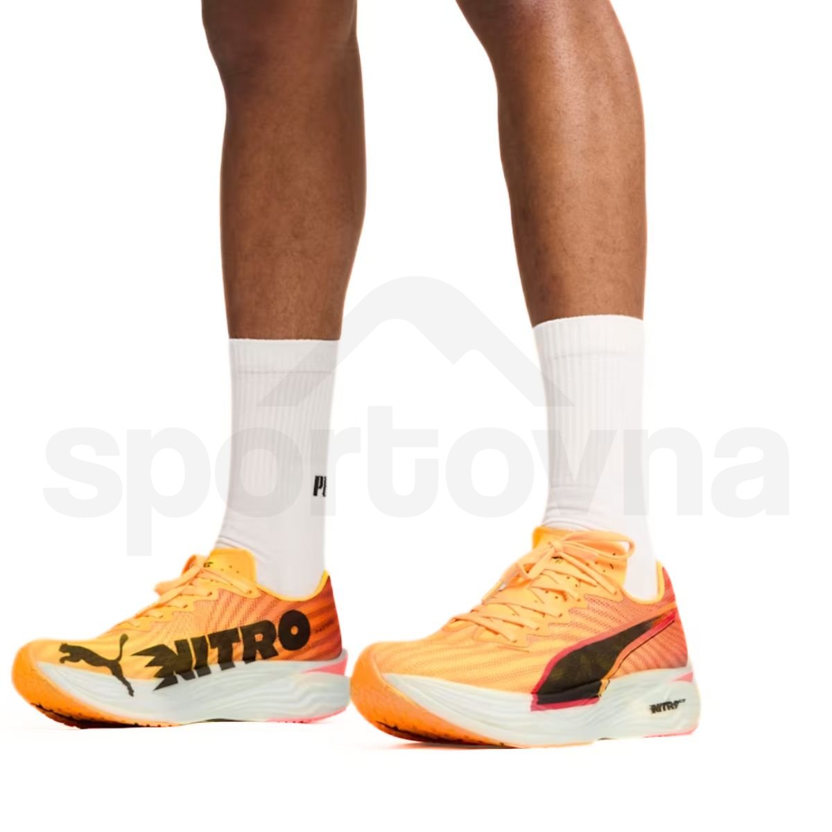 Obuv Puma Deviate Nitro Elite 3 Fire M - oranžová