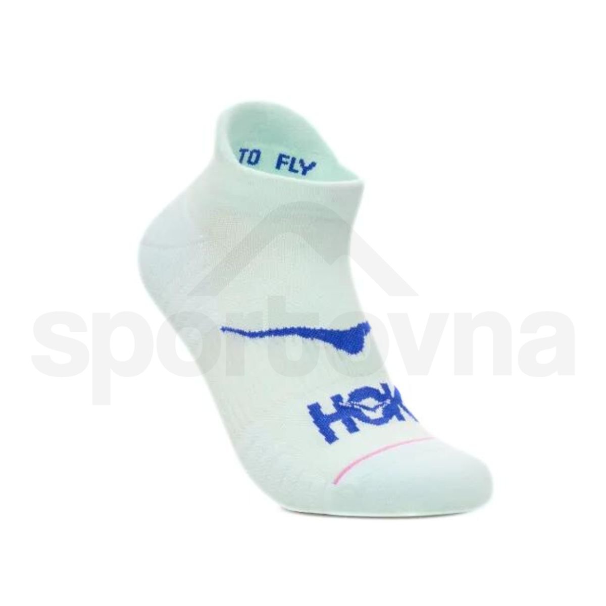 Ponožky Hoka No-Show Run Sock 3-Pack - růžová/modrá