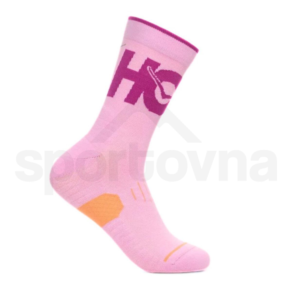 Ponožky Hoka Crew Run 3-Pack - ružová