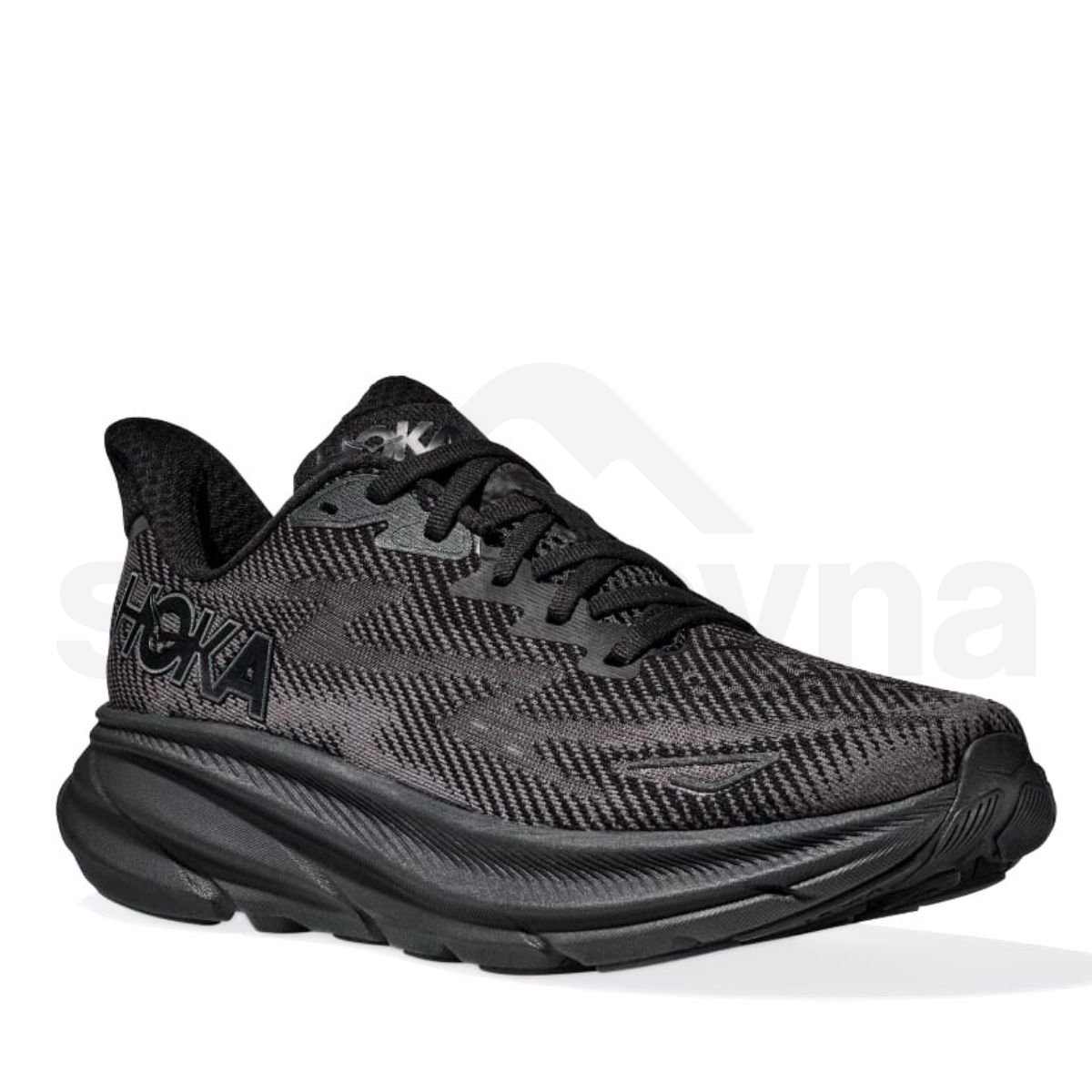 Obuv Hoka Clifton 9 Wide M - čierna