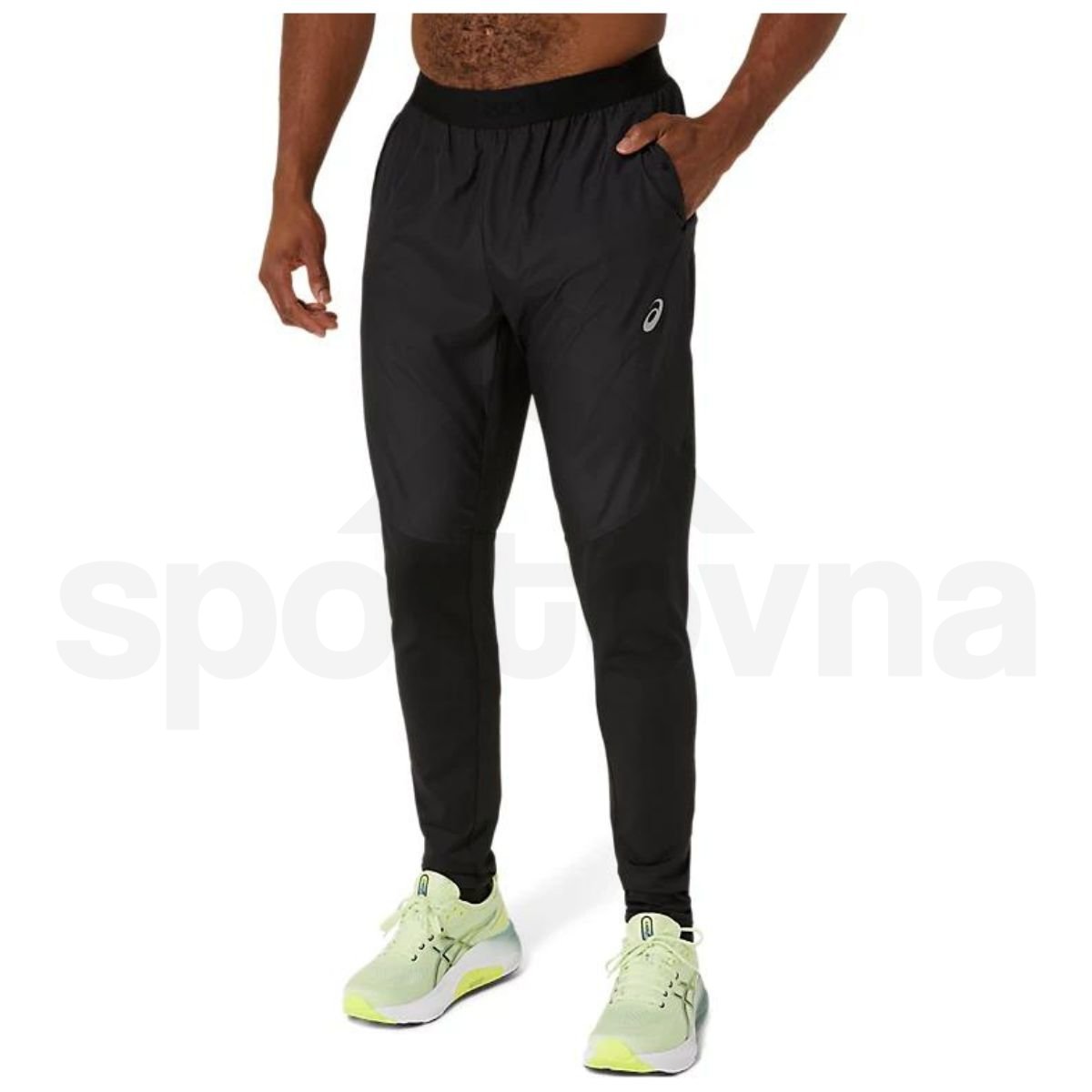 Nohavice Asics Road Pant M - čierna