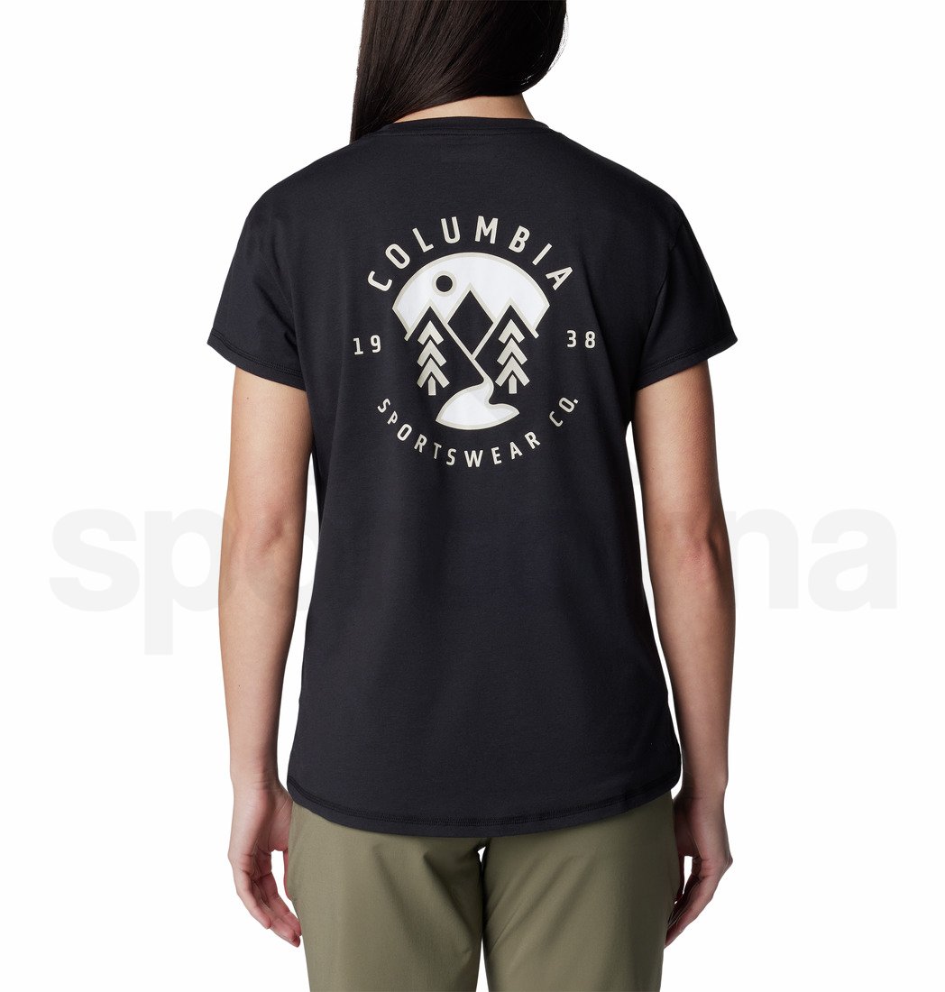 Футболка Columbia Sun Trek™ SS Graphic Tee W - чорний