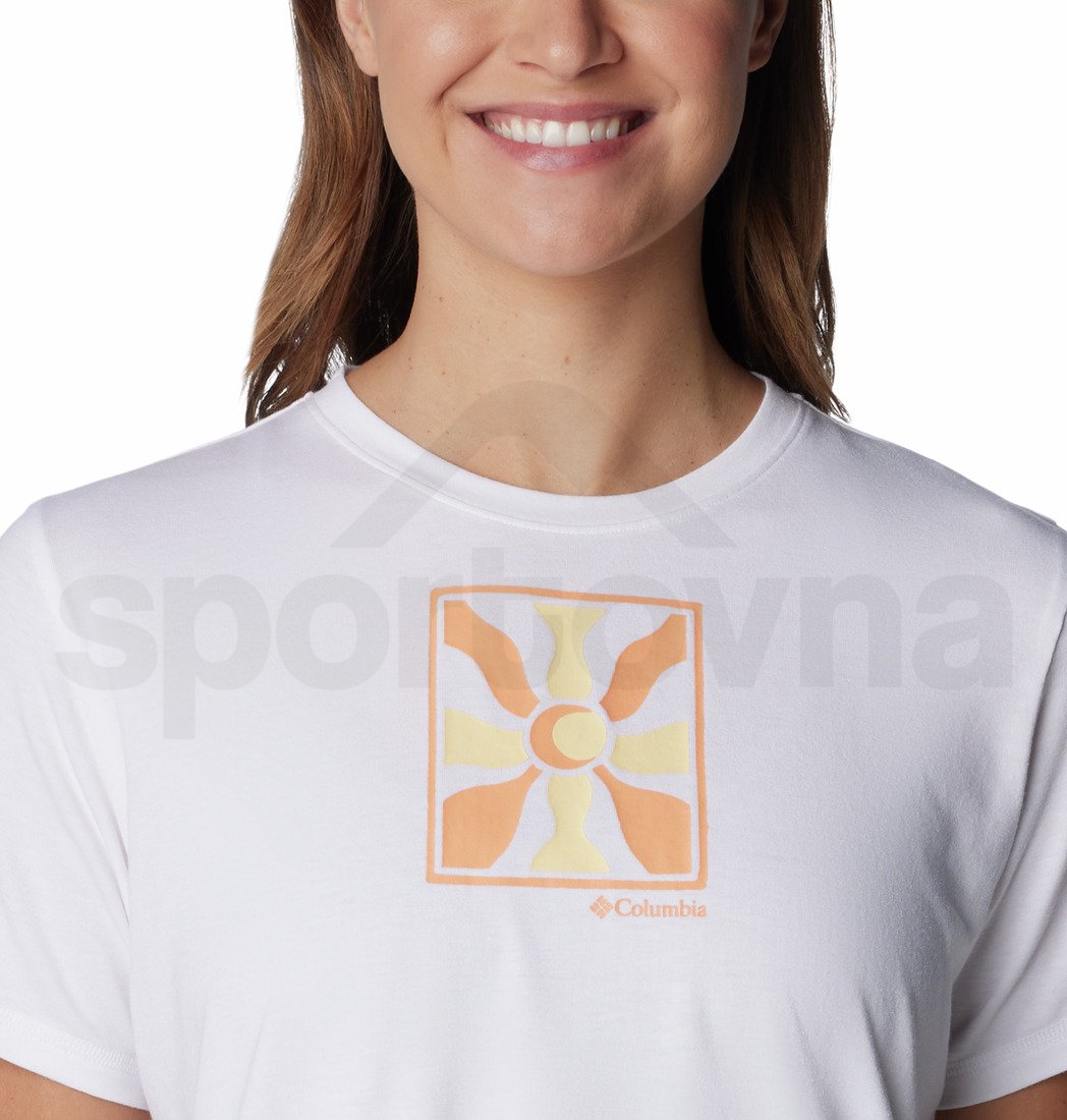 Tričko Columbia Sun Trek™ SS Graphic Tee W - biela