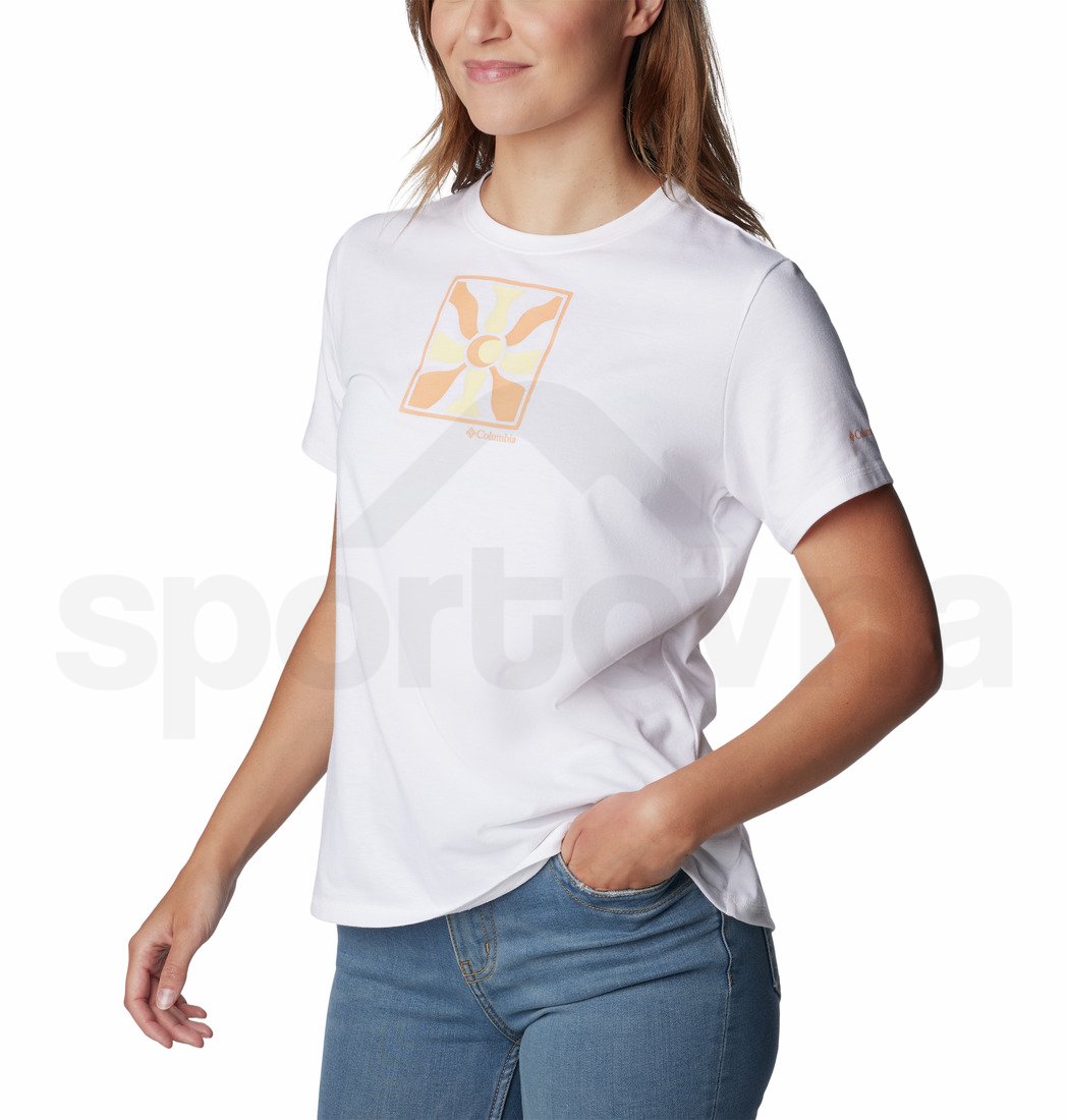 Tričko Columbia Sun Trek™ SS Graphic Tee W - biela