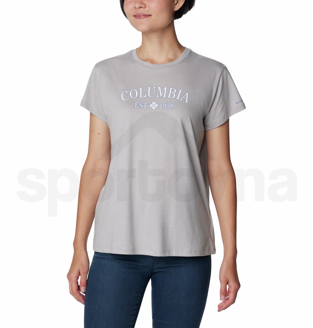 Tričko Columbia Trek™ SS Graphic Tee W - sivá