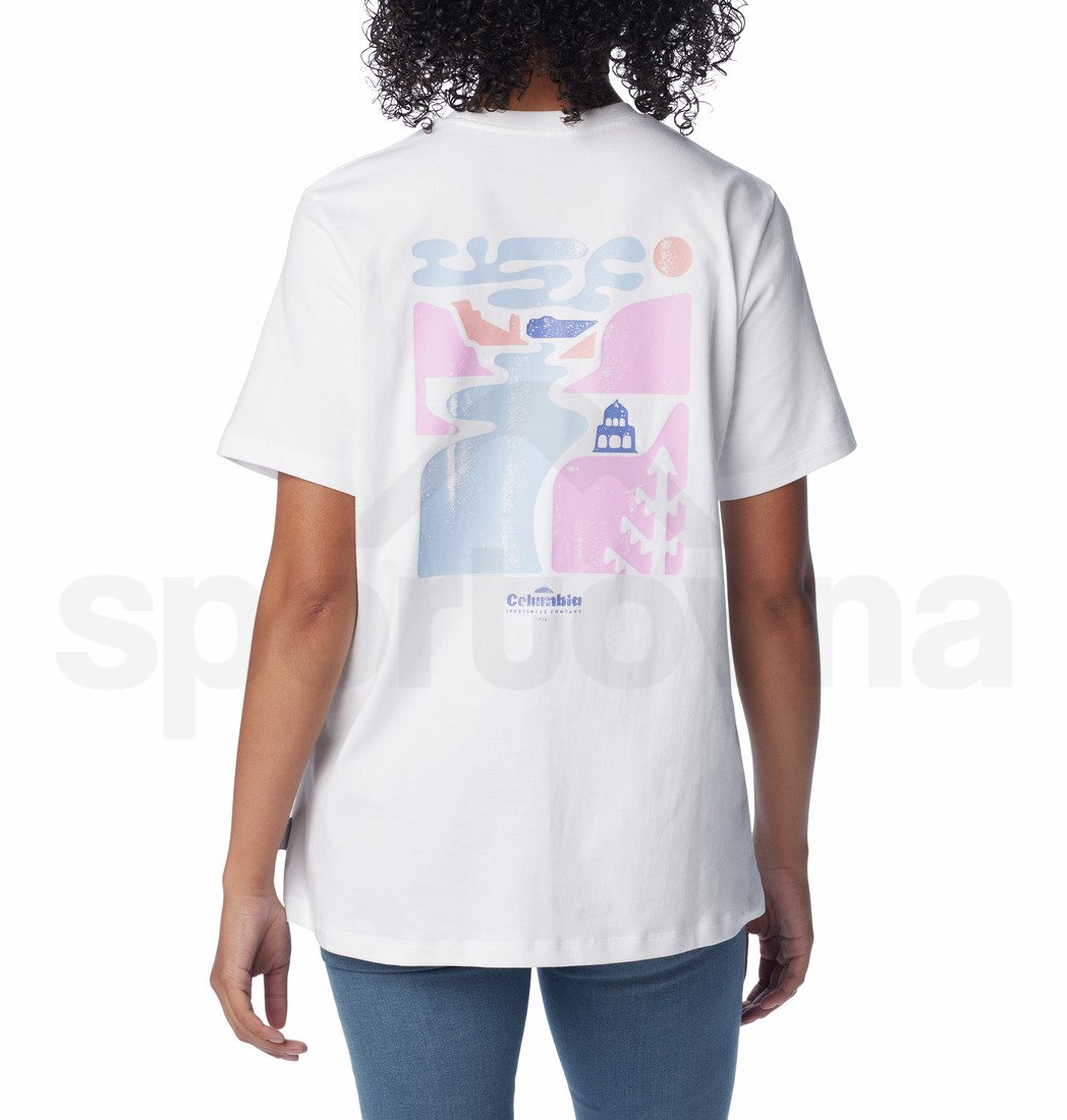 Футболка Columbia Boundless Beauty™ Logo SS Tee W - білий