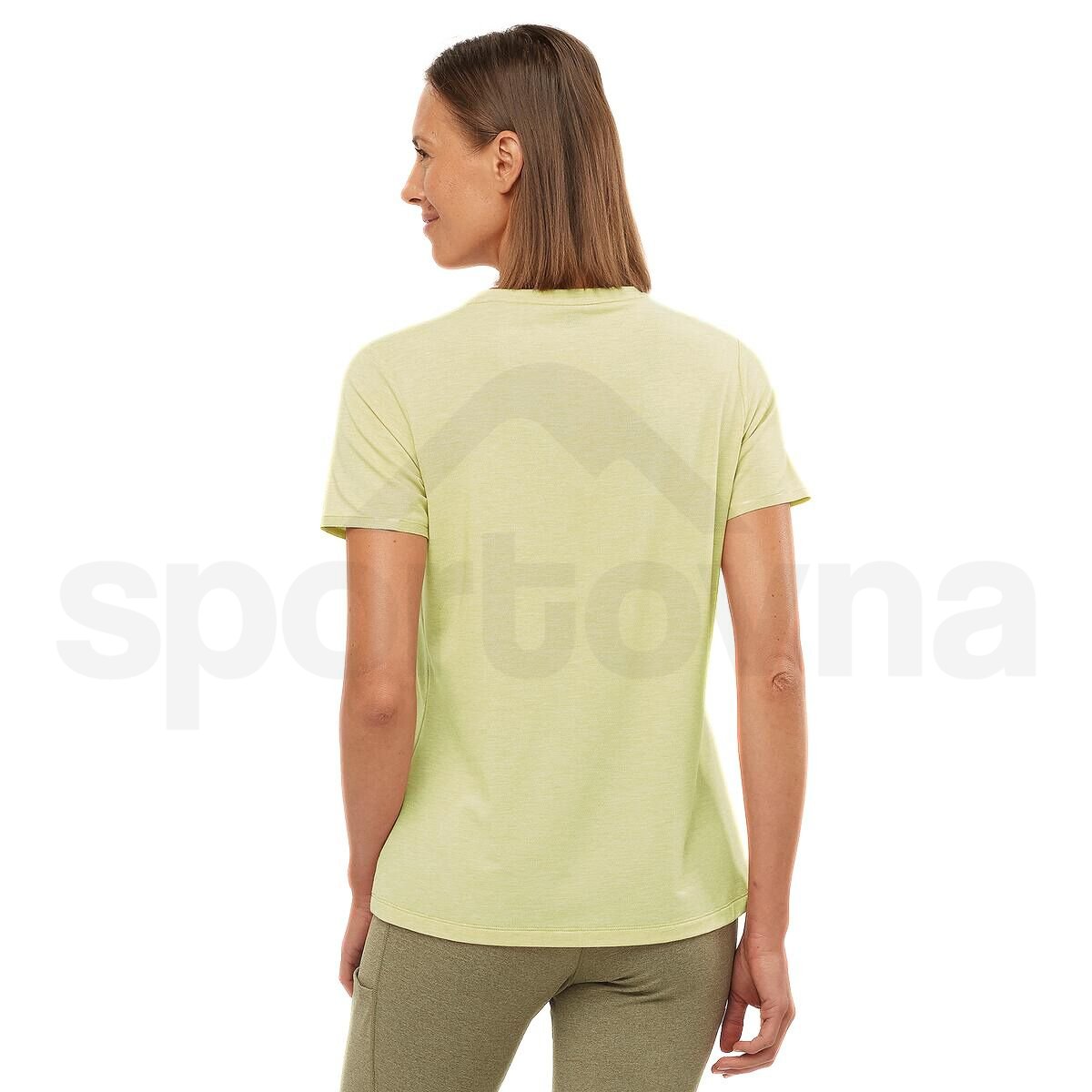 Футболка Salomon Essential Tencel SS Tee W - зелений