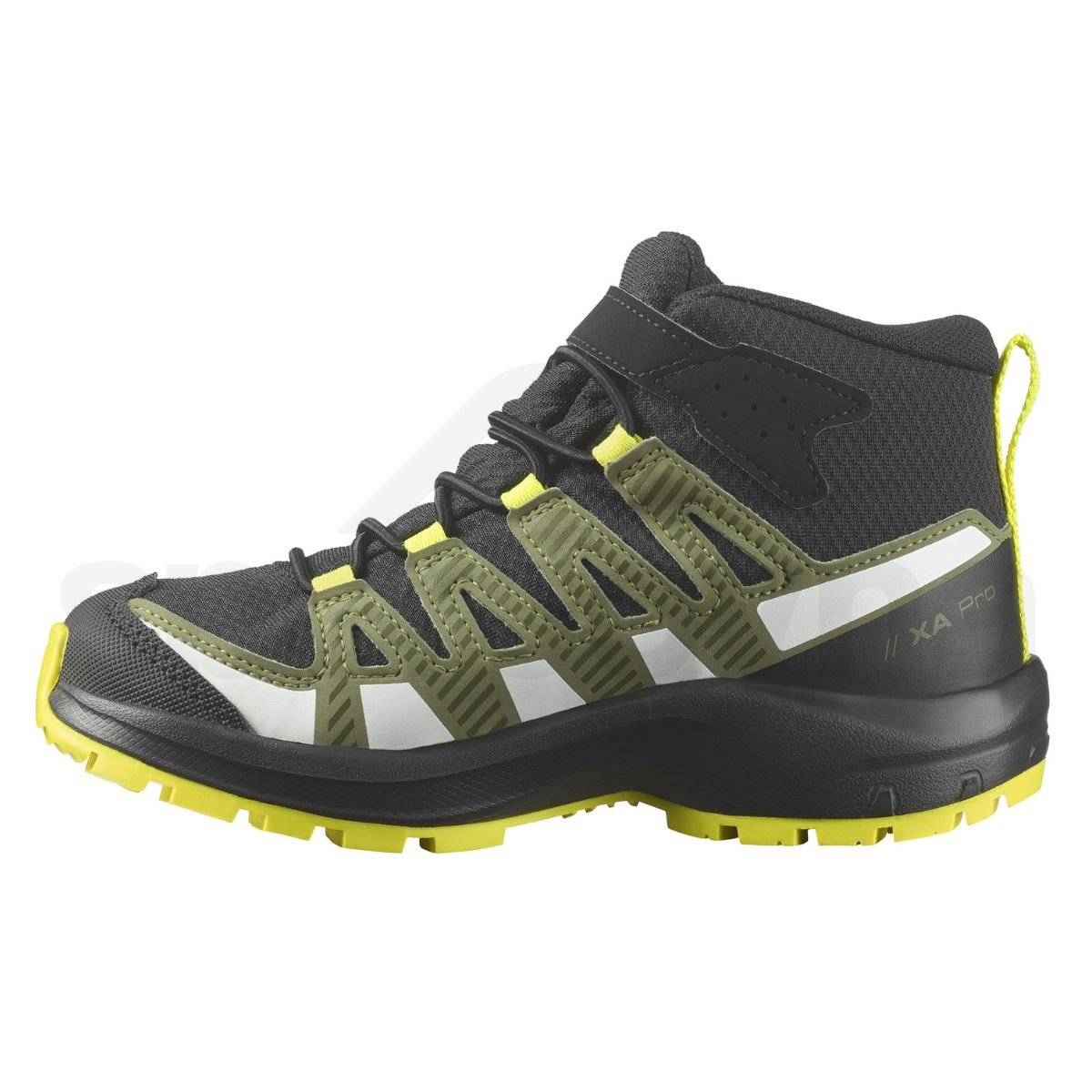 Salomon XA PRO V8 Mid CSWP J - čierna/zelená