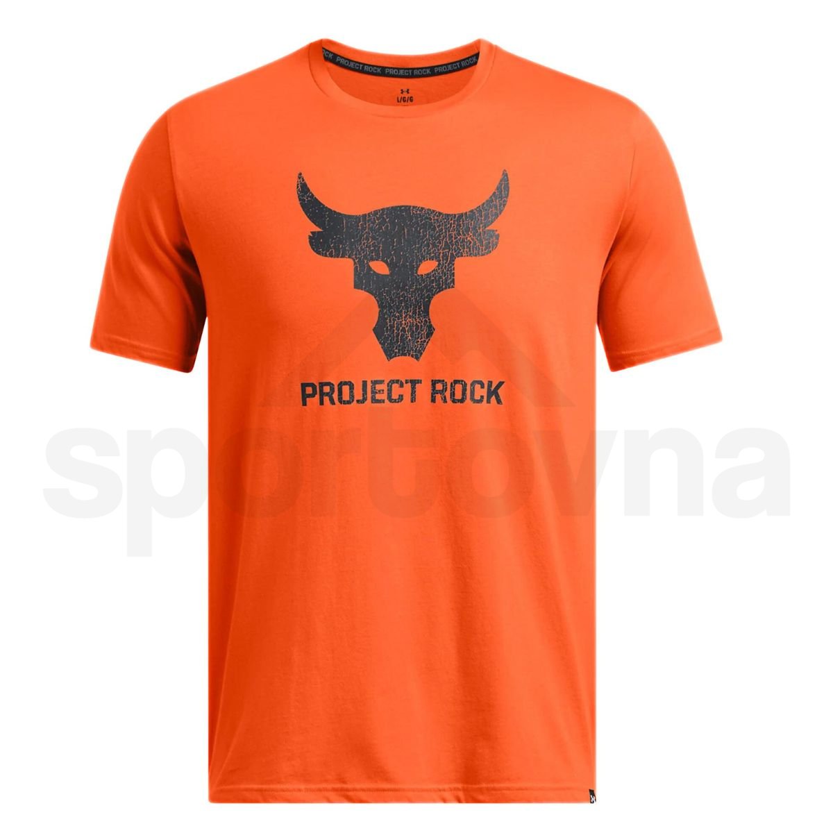 Tričko Under Armour UA Project Rock Payoff Graphic SS M - oranžová