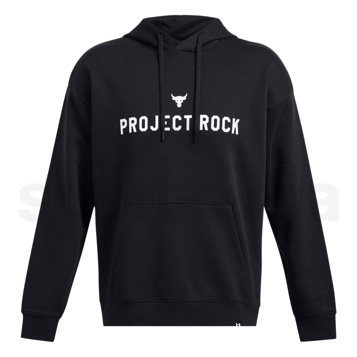 Mikina Under Armour Project Rock Icon Fleece Hoodie M - černá