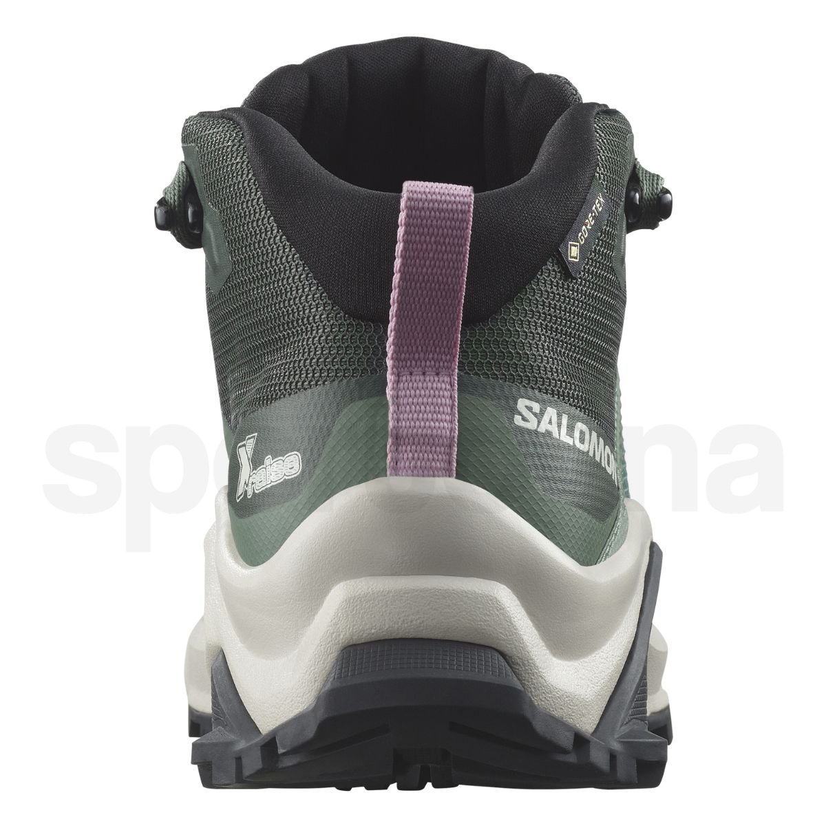 Salomon X Raise Mid GTX J - zelená/ružová