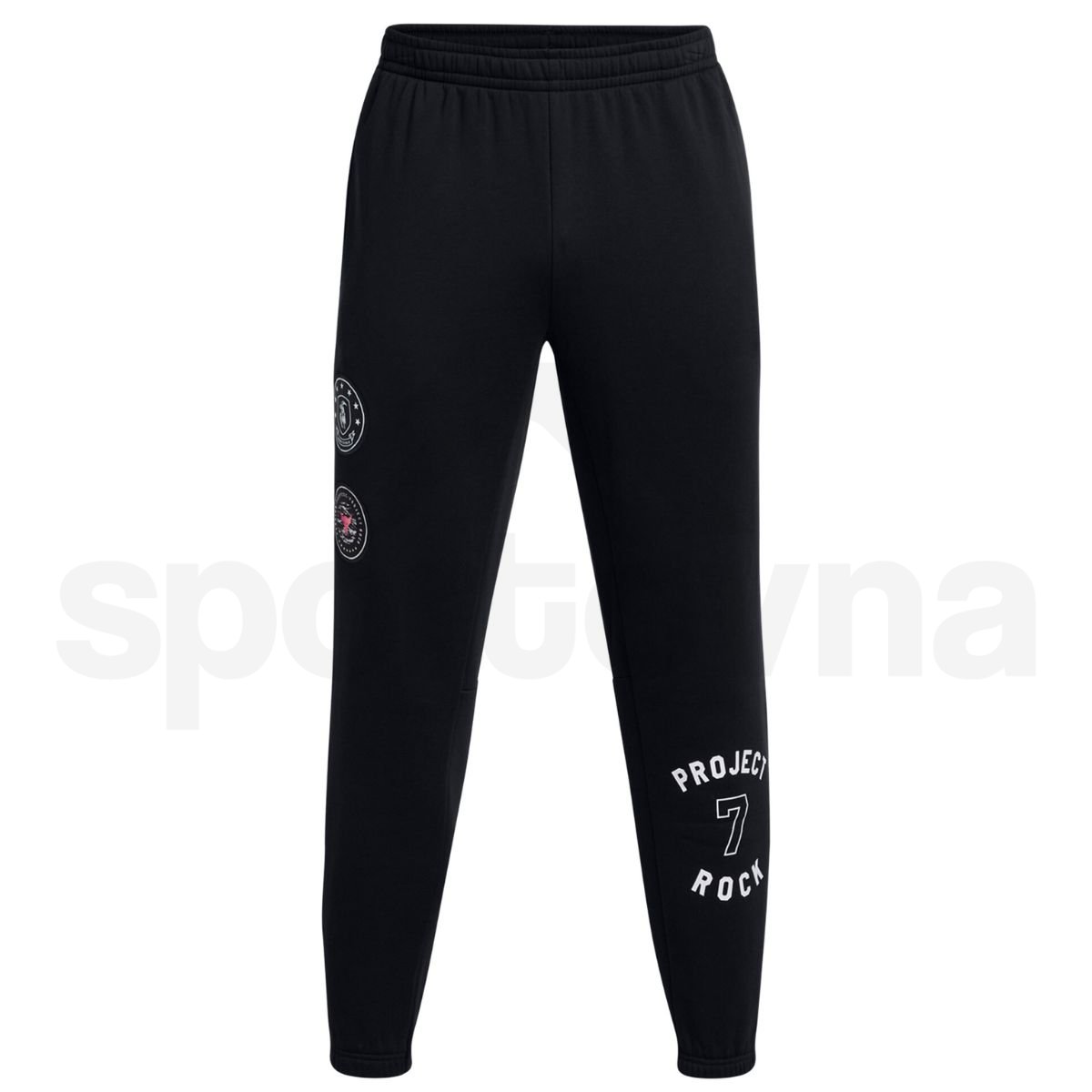 Tepláky Under Armour Project Rock Icon Fleece Jogger Q3 M - čierna