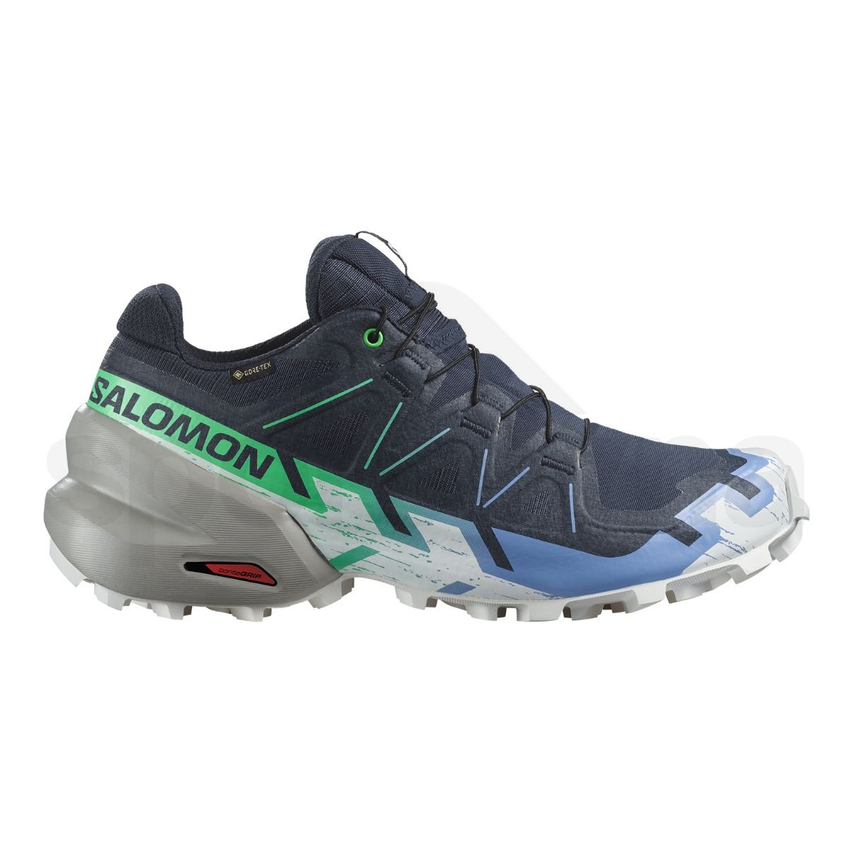 Кросівки Salomon Speedcross 6 GTX W - синій/фіолетовий/білий