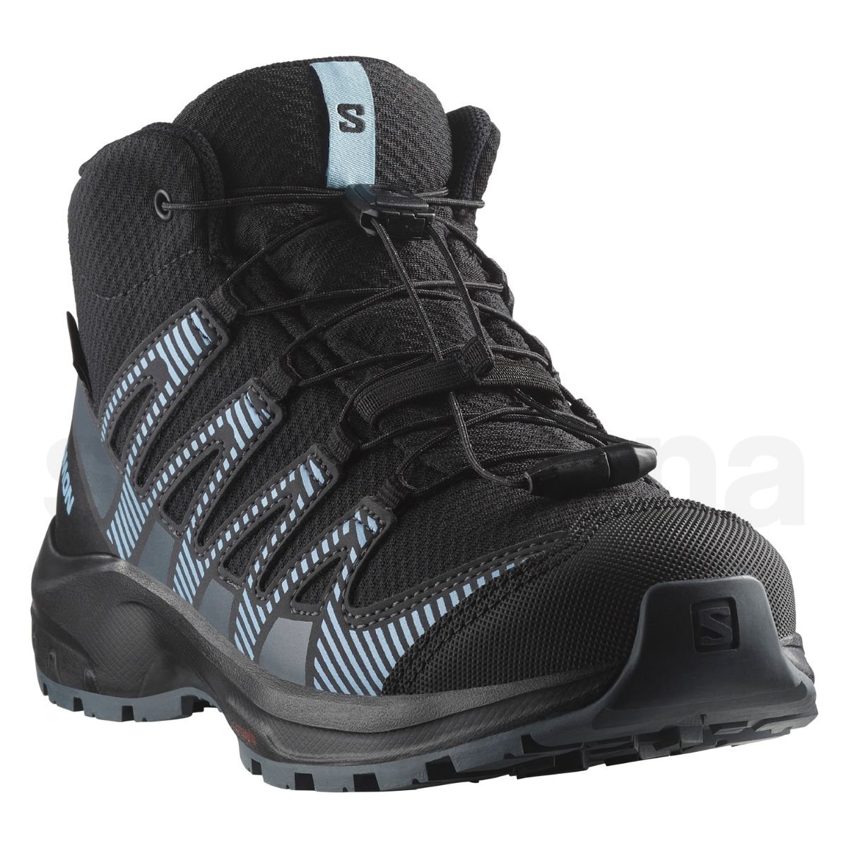 Salomon XA PRO V8 Mid CSWP J - čierna/modrá