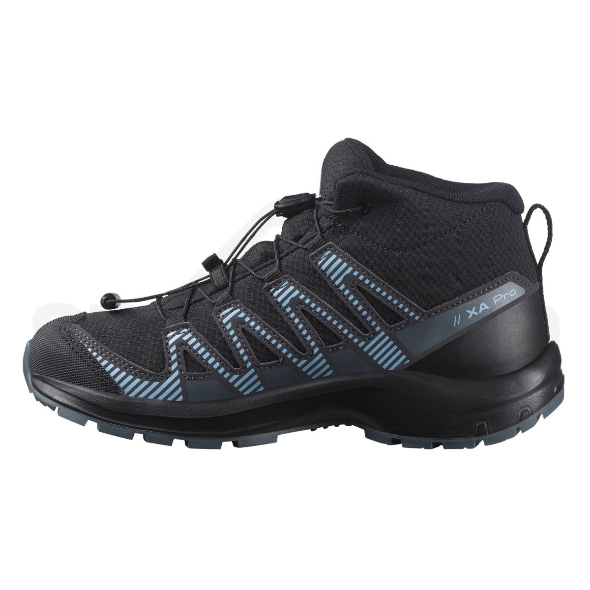 Salomon XA PRO V8 Mid CSWP J - čierna/modrá