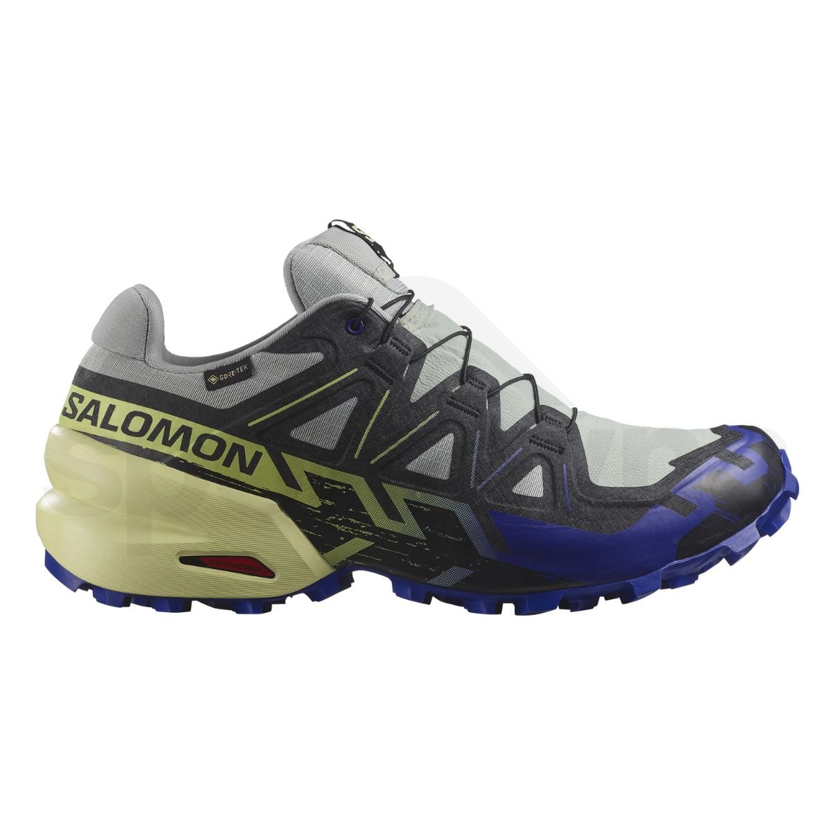 Salomon Speedcross 6 GTX M - sivá/modrá/zelená/