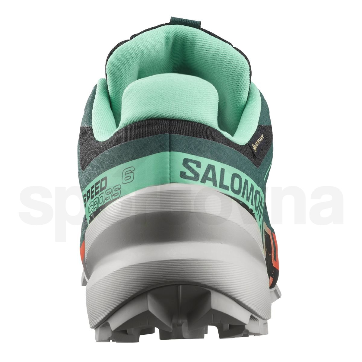 Кросівки Salomon Speedcross 6 GTX W - чорний / зелений / червоний