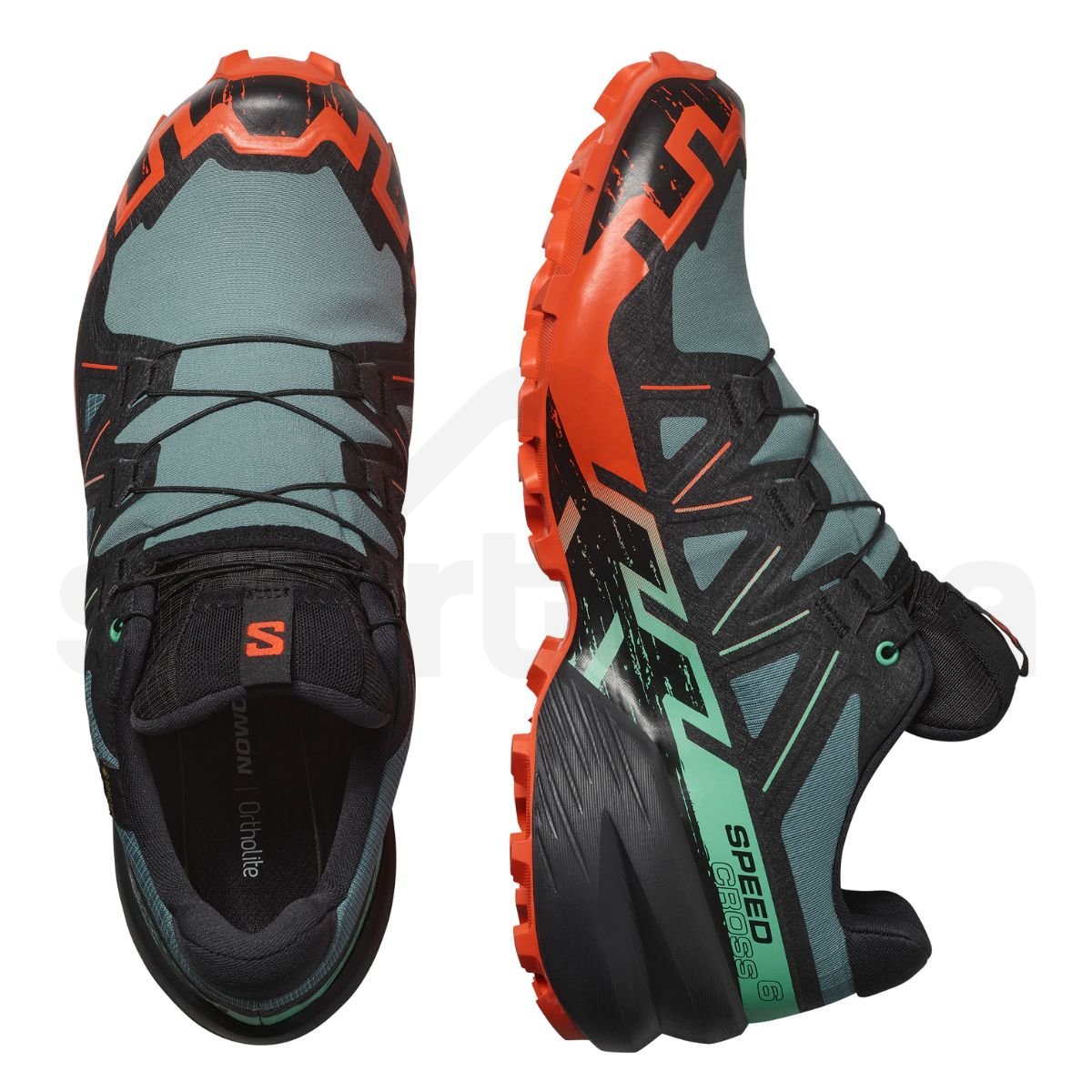 Obuv Salomon Speedcross 6 GTX M - modrá/červená