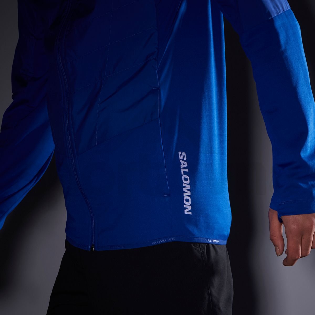 Salomon Outline AS Hybrid M Jacket - modrá