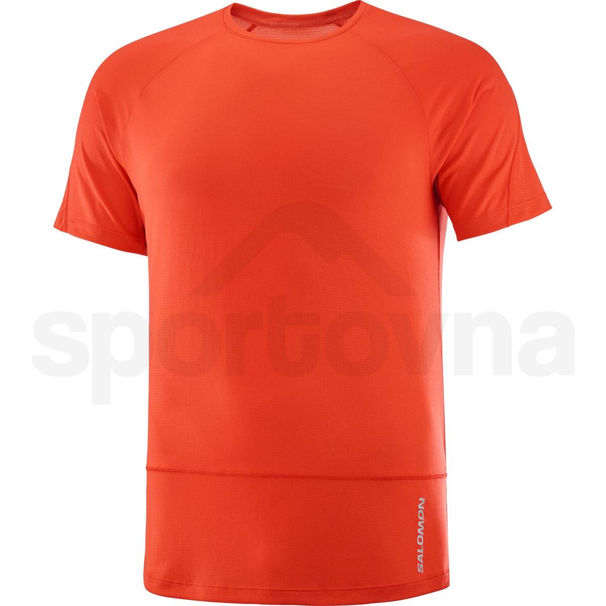 Футболка Salomon Cross Run SS Tee M - червоний