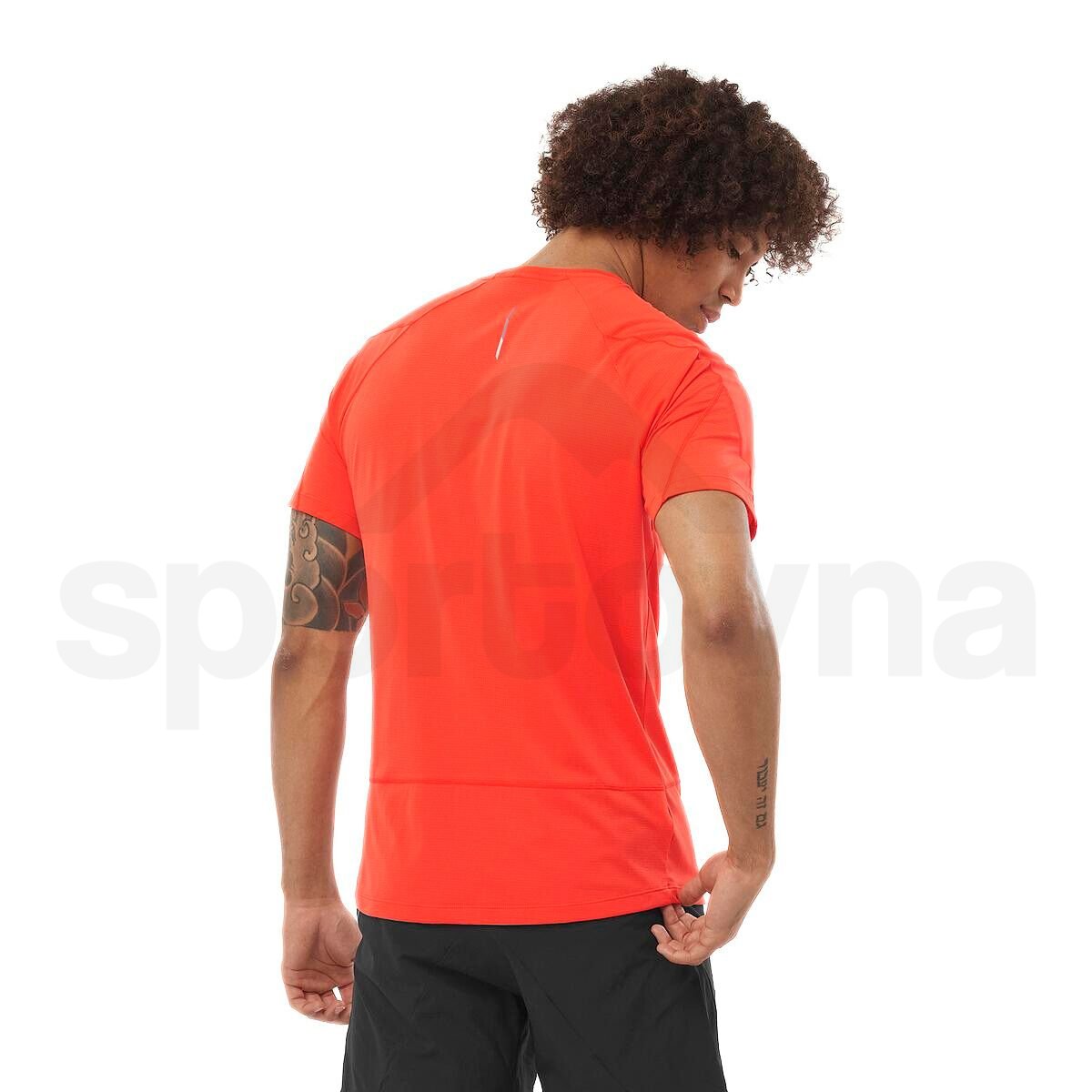 Футболка Salomon Cross Run SS Tee M - червоний