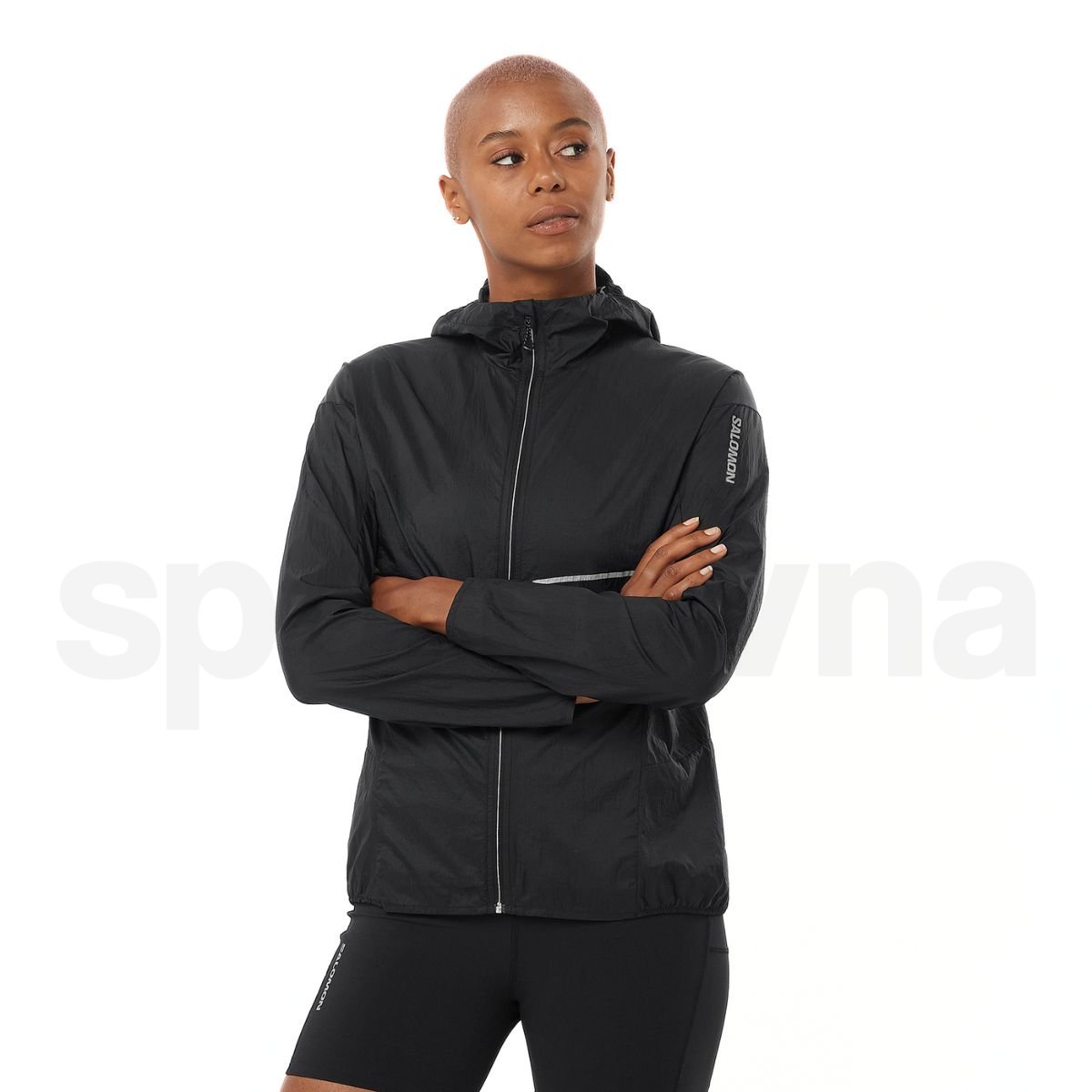 Salomon Sense Aero Wind W Jacket - čierna